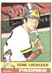 1976 Topps Baseball Cards      447     Gene Locklear
